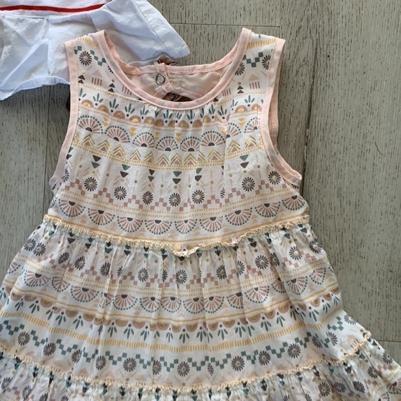 Janie and Jack bundle girls dresses & top size 6 striped floral dogs print‎ - Picture 3 of 11